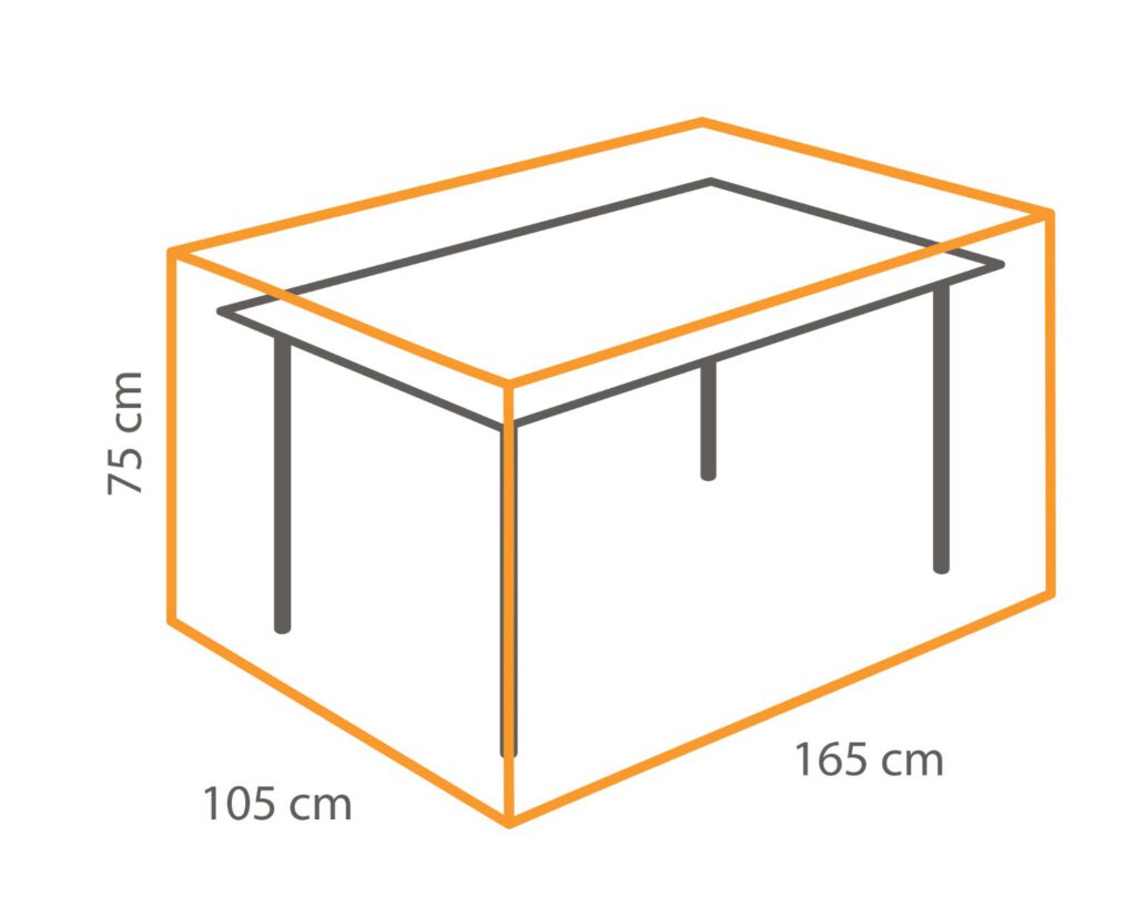 Premium beschermhoes tafel tot 160 cm — afbeelding 5