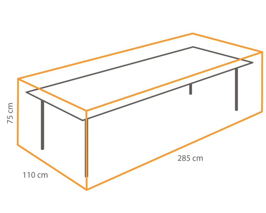 Premium beschermhoes tafel tot 280 cm — afbeelding 5