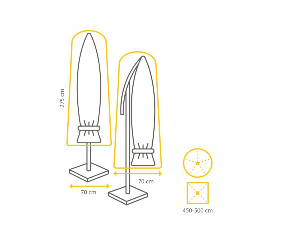 Premium beschermhoes parasol XL — afbeelding 6