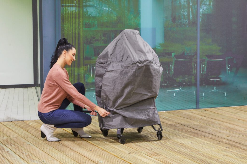 Premium beschermhoes BBQ kamado — afbeelding 1