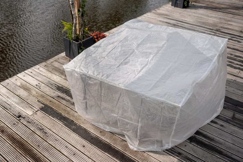 Beschermhoes tuinmeubelset 245x180x95cm — afbeelding 3