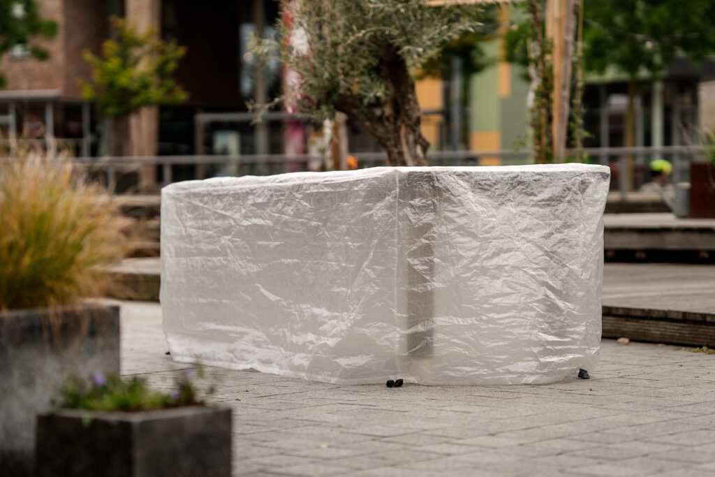 Beschermhoes tuintafel of loungebank 245x110x75cm