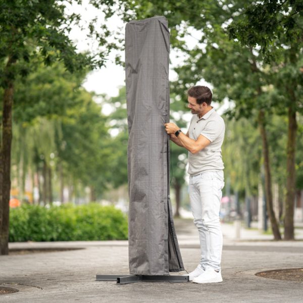 Premium beschermhoes middenstok parasol/ vrije arm tot Ø350-400cm