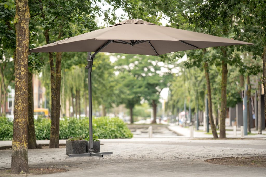 Premium beschermhoes middenstok parasol/ vrije arm tot Ø350-400cm — afbeelding 6