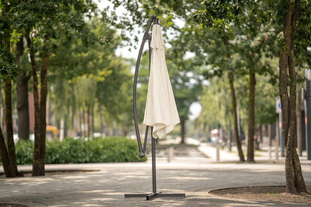 Premium beschermhoes boog vrije arm parasol — afbeelding 7