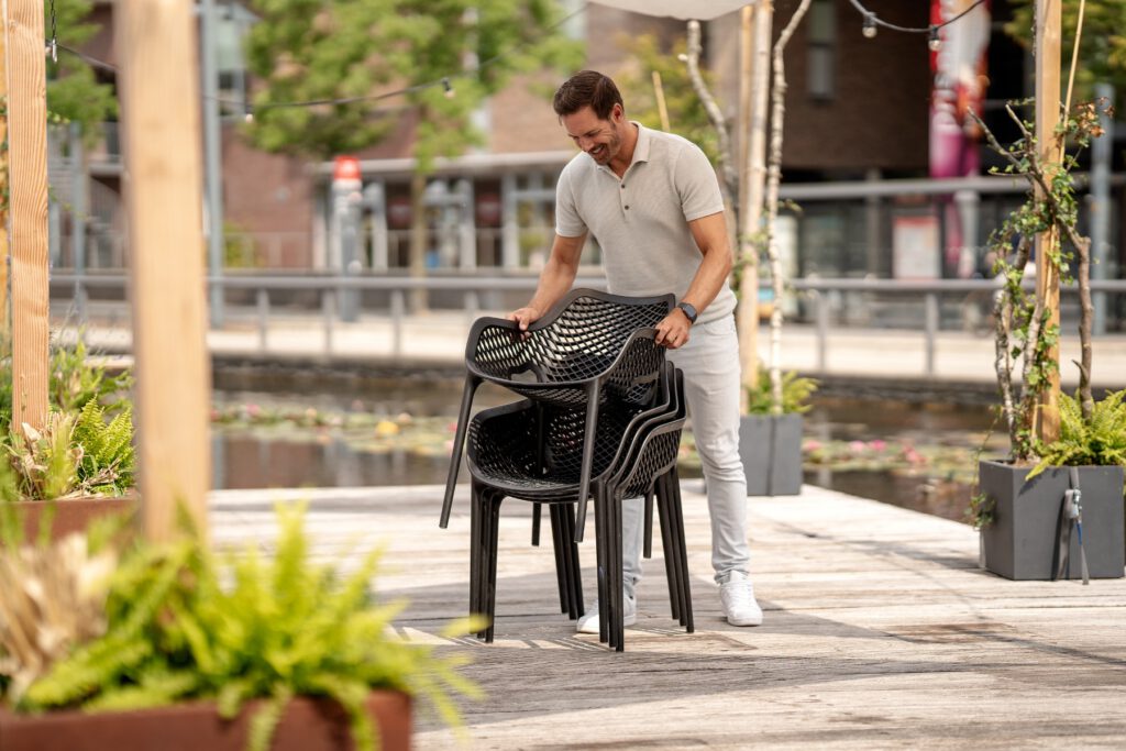 Premium beschermhoes stapelstoelen — afbeelding 4