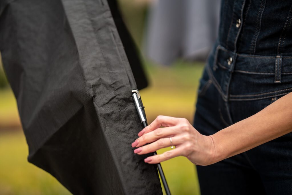 Premium beschermhoes parasol 165x30 cm — afbeelding 2