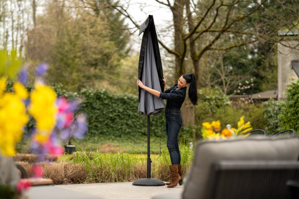 Premium beschermhoes parasol 165x30 cm — afbeelding 4