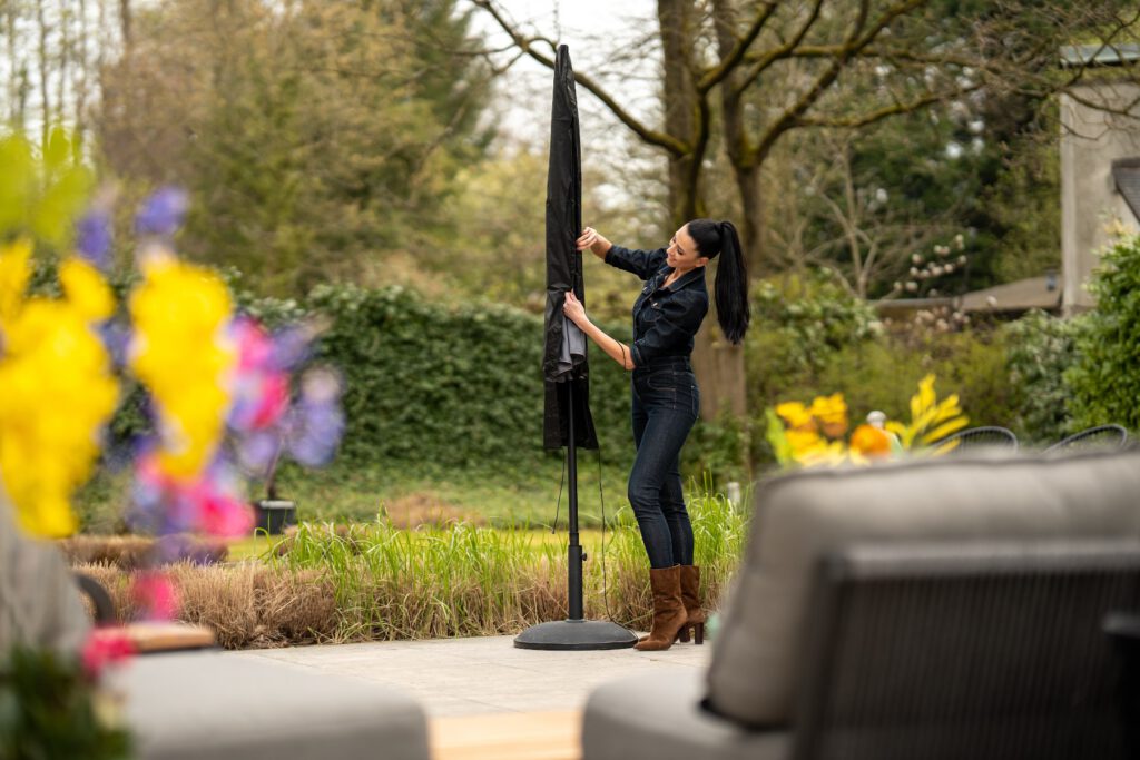 Premium beschermhoes parasol 165x30 cm — afbeelding 6