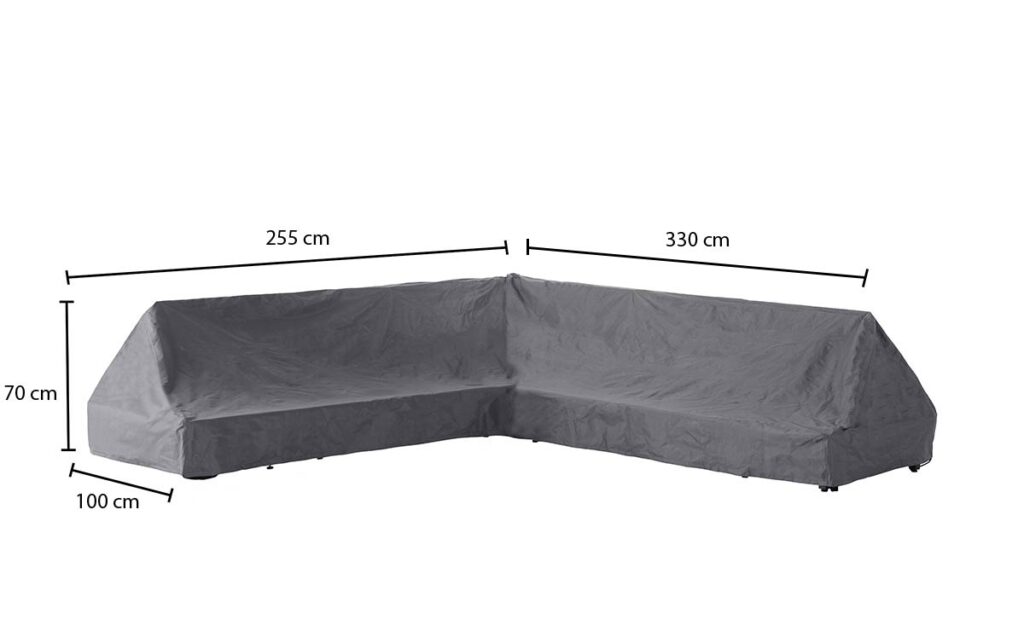 Premium beschermhoes loungeset L-vorm rechts 330 — afbeelding 6